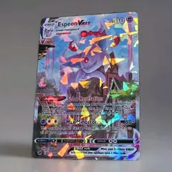 Espeon Vmax 270/264 Pokemon Fusion Strike Cracked Ice Holofoil CUSTOM CARD - Image 1