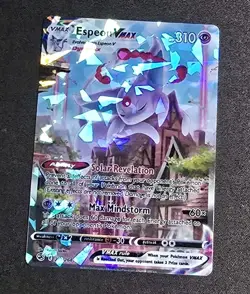 Espeon Vmax 270/264 Pokemon Fusion Strike Cracked Ice Holofoil CUSTOM CARD - Image 3