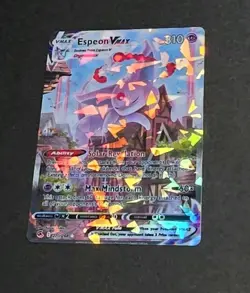 Espeon Vmax 270/264 Pokemon Fusion Strike Cracked Ice Holofoil CUSTOM CARD - Image 5