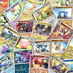 50 Scarlet & Violet Reverse Holo Cards ONLY Pokemon TCG Lot No Duplicate/Trainer - Image 1