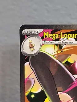 Mega Lopunny EX 128/094 Special Illustration Rare Pokemon Card Phantasmal Flames - Image 2