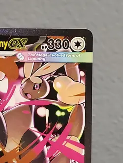 Mega Lopunny EX 128/094 Special Illustration Rare Pokemon Card Phantasmal Flames - Image 5