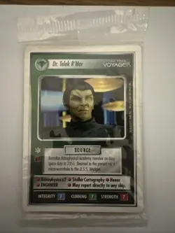 Star Trek CCG First Anthology 6-Card Exclusive Insert Factory Sealed (C) - Image 1