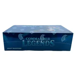 Magic the Gathering Commander Legends English Draft Booster Box Factory Sealed 630509796434 - Image 1