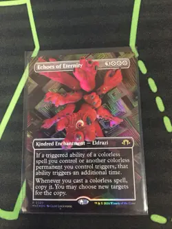 MTG Magic The Gathering Echoes Of Eternity Foil Borderless Eldrazi Commander - Image 1