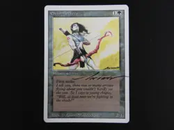 Elvish Archers Signed NM/LP [Revised Edition] Mtg Magic Free Tracking! - Image 1