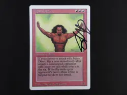 Mijae Djinn Signed MP/HP [Revised Edition] Mtg Magic Free Tracking! - Image 1