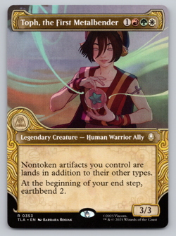 Toph, the First Metalbender Showcase - MTG Avatar: The Last Airbender TLA - Image 1
