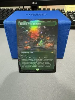 Boseiju, Who Endures Borderless Foil Kamigawa: Neon Dynasty Foil - Image 1
