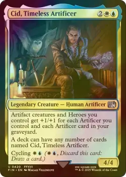 Cid, Timeless Artificer (0420) Final Fantasy Foil - Image 1