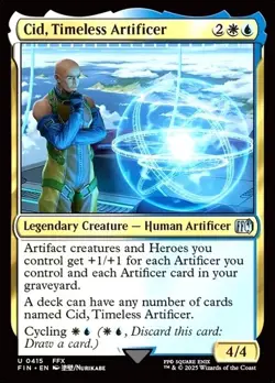 Cid, Timeless Artificer (0415) Final Fantasy Foil - Image 1