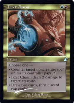 Izzet Charm (Retro Foil) Ravnica Remastered - Magic MTG NM - Image 1