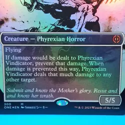 Phyrexian Vindicator (Showcase) Phyrexia: All Will Be One Foil - Image 2