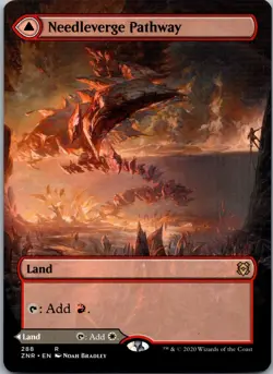 Needleverge Pathway (Borderless) R Zendikar Rising 288 NM - Image 1