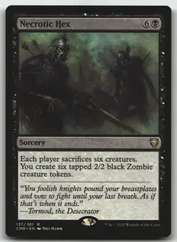 Necrotic Hex R Commander Legends 137 LP - Image 1