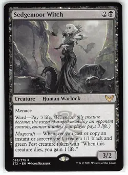 Sedgemoor Witch *Rare* Magic MtG x1 Strixhaven - Image 1