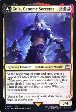 Kuja, Genome Sorcerer Non- Foil R FINAL FANTASY 232 NM - Image 1