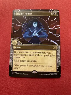 MTG NM DEADLY ROLLICK TLE 0309 Non-foil Showcase Avatar Commander In Hand - Image 1