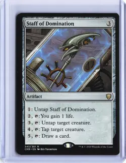 Commander Legends #343 Staff of Domination - Image 1