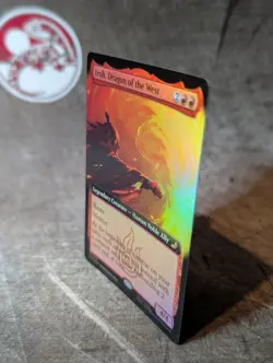 MTG, Iroh, Dragon of the West (#0194), Avatar TLE, Extended Art Foil, NM Rare - Image 3