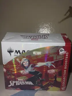 Magic: The Gathering Spider-Man Collector Booster Box 12 Packs Sealed MTG - Image 1