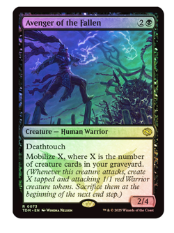 Avenger of the Fallen - Foil Tarkir: Dragonstorm MTG - Image 1