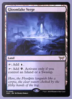 Gloomlake Verge - 260 - Duskmourn: House of Horror (DSK) MTG - Image 1