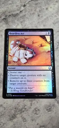 Heartless Act Avatar: The Last Airbender Foil Instant Uncommon MTG NM - Image 1