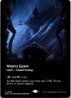 Watery Grave (Borderless) 286 Edge of Eternities NM MTG - Image 1