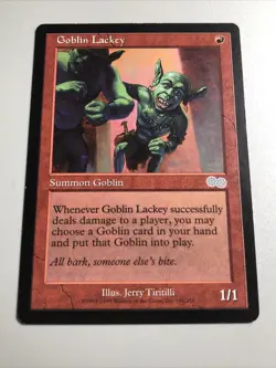 Goblin Lackey - Urza's Saga LP (Check Pics) MTG TCG - Image 2