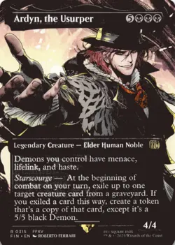 MTG Ardyn, the Usurper (0315) (Borderless) Normal NM FINAL FANTASY Magic 315 - Image 1