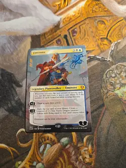 Elminster Borderless MTG CLB - NM - - Image 1