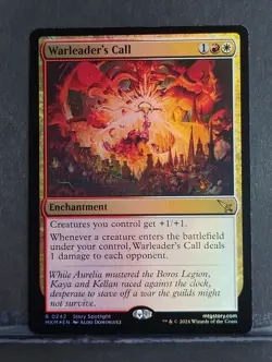 Warleader's Call; Foil; Murders at Karlov Manor - Image 1