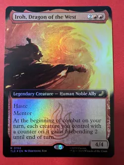 MTG Iroh, Dragon Of The West - Avatar: The Last Airbender - Extended Art FOIL - Image 1