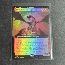 Fang, Roku's Companion (Extended Art Foil) Rare MTG Avatar Eternal - Image 1