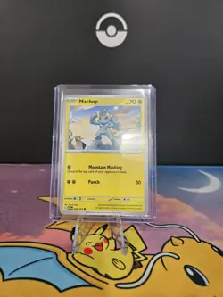 Pokemon Card Machop Printing Error: Missing Ink - Image 1