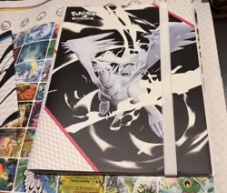 Pokemon White Flare Binders and black bolt poster NEW and NEVER USED - Image 4