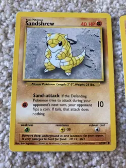 Pokemon TCG Brock's Sandslash Gym Heroes 23/132 Regular 1st Edition Rare - Image 2