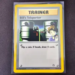 Bill's Teleporter 91/111 - Neo Genesis - Pokemon TCG - (LP) - Image 1