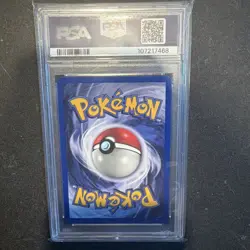 1999 Pokemon TCG Squirtle Base Set 63/102 PSA 8 - Image 2