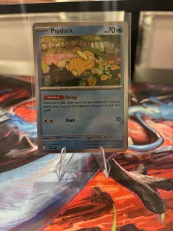 Pokemon TCG Psyduck 007 Me: Mega Evolution Black Star Promo Holo - Image 1