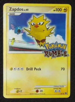2009 Pokemon Pokemon Rumble Zapdos 8/16 - Image 1