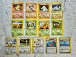 Pokemon Neo Genesis 1st Edition - Lot Of 13 - Image 1