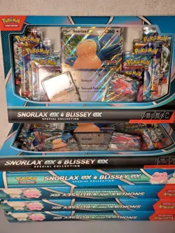Pokemon Snorlax EX And Blissey EX Special Collections Lot Of 5 - Image 2