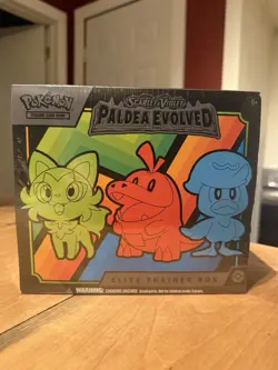 Pokemon TCG Paldea Evolved ETB Elite Trainer Box - Image 1