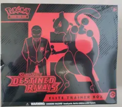 Pokemon Scarlet Violet 10 Destined Rivals Elite Trainer Box ETB With Tear - Image 1