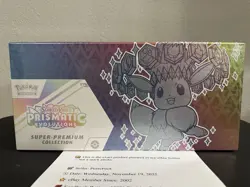 Pokemon Prismatic Evolutions Super Premium Collection SPC Box Factory Sealed - Image 1