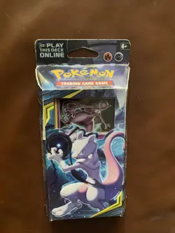 Pokemon Sun & Moon Unbroken Bonds Battle Mind TCG Theme Deck Mewtwo New Sealed - Image 1