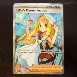 Pokemon TCG ‘Lillie's Determination 169/132’ IR - Mega Evolution - English - Image 1
