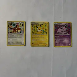 Pokemon Jolteon, Espeon, Eevee Black Star Promos Holo BW91, 92 & 94 Eeveelution - Image 1